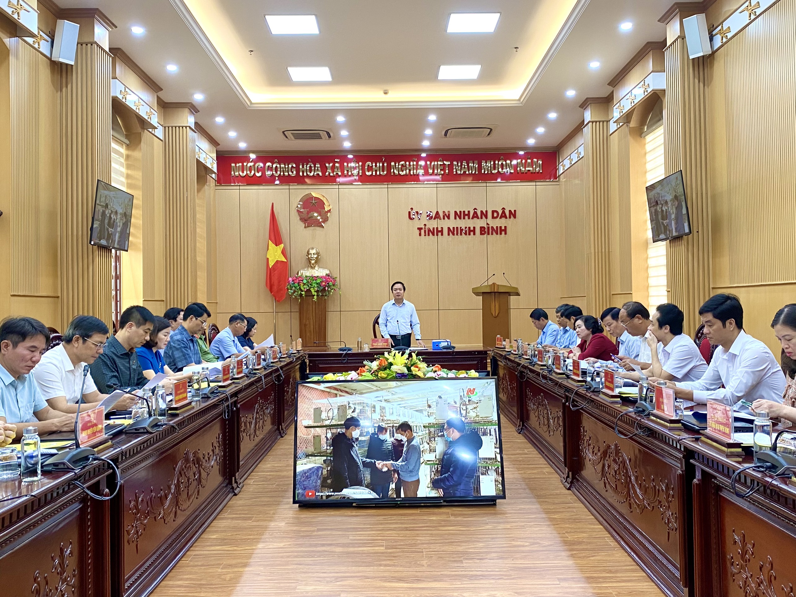 Hội nghị thảo luận, bỏ phiếu đề nghị xét, công nhận huyện Yên Khánh đạt chuẩn nông thôn mới nâng cao năm 2023