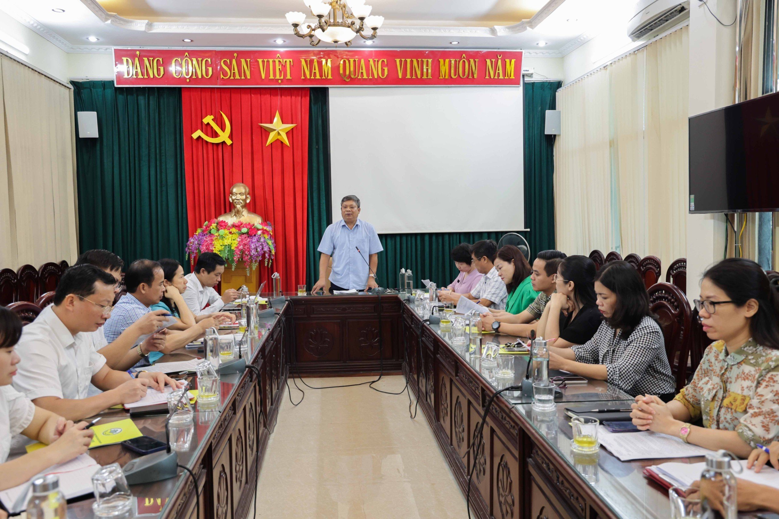 Hội nghị triển khai các nội dung tuyên truyền tỉnh Ninh Bình hoàn thành nhiệm vụ xây dựng nông thôn mới
